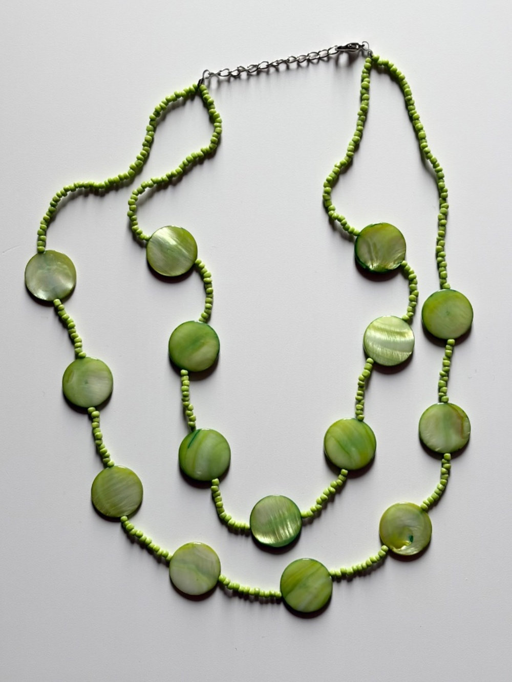 Green Bead Necklace